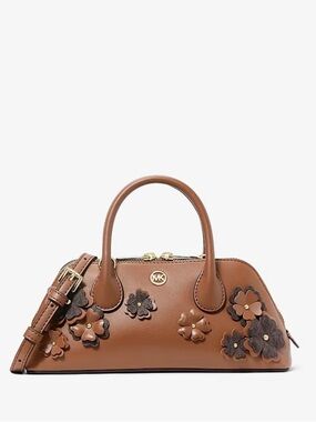 MICHAEL KORS Petra Small Floral Embellished Crossbody Bag NWT